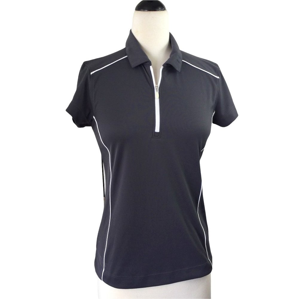 Slazenger Gray‎ Short Sleeved Golf Top, XS